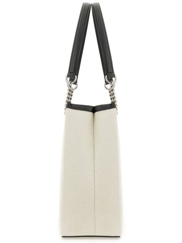Balenciaga Duty Free Canvas Tote Bag White