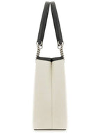 Balenciaga Duty Free Canvas Tote Bag White