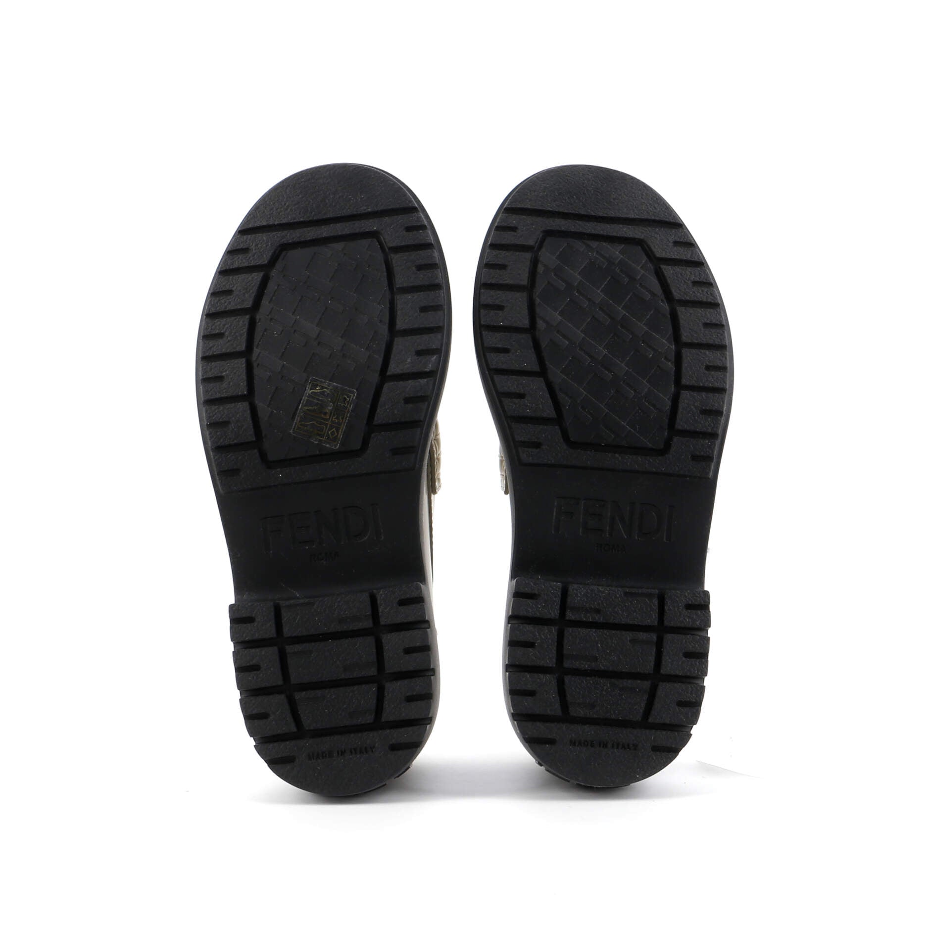 Women's Fendigraphy Lug Sole Loafers Leather