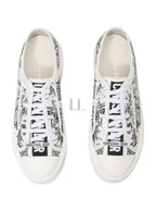 Walk'n'Dior Platform Embroidered Cotton Toile De Jouy Voyage Motif Low Top Sneakers Dior