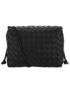 Bottega Veneta Loop Camera Small Cross Bag Black