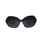 FENDI Round Brown And Gold Sunglasses