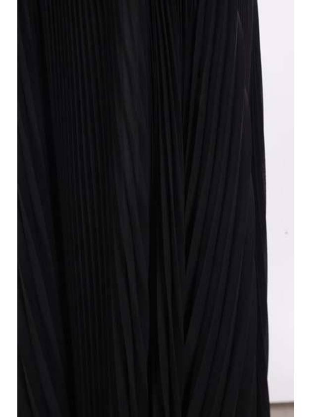 Balenciaga Pleated Skirt Women's Black