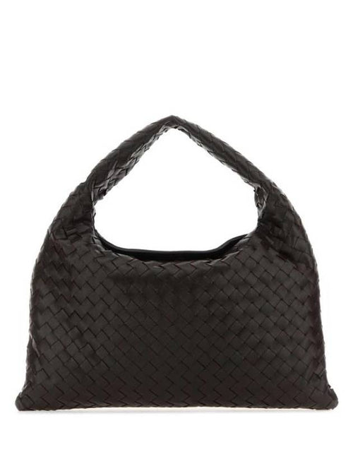 Bottega Veneta Intreccio Hop Tote Bag Brown