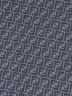 Fendi FF Jacquard Scarf Blue