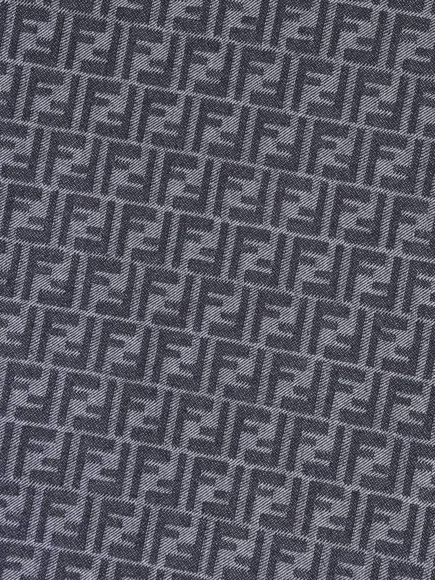 Fendi FF Jacquard Scarf Blue