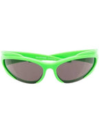 Balenciaga Eyewear Oval Frame Sunglasses BB0253S