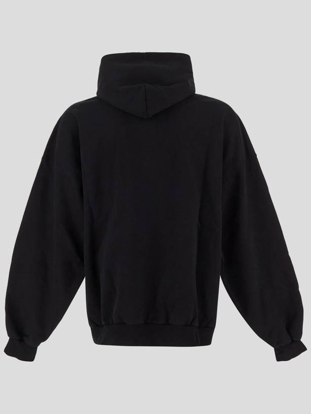 Balenciaga Beverly Hills Embroidered Hoodie Black