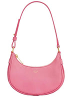 CELINE Abba Smooth Leather Mini Shoulder Bag Flamingo Pink