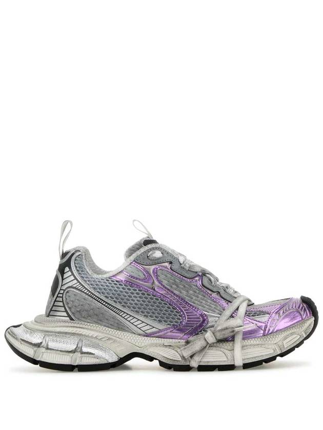 Balenciaga 3XL Low-Top Sneakers Purple Grey