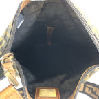 Fendi Zucca Canvas Flat Messenger Bag - '10s