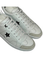 Star Leather Low Top Sneakers White Dior