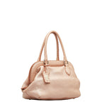 Fendi Celeria Handbag Pink G Leather  Fendi