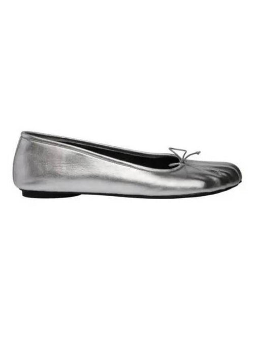 Balenciaga Anatomic Metallized Ballerina Silver