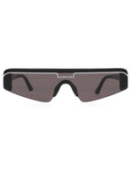 Balenciaga Premium Ski Rectangular Sunglasses Black