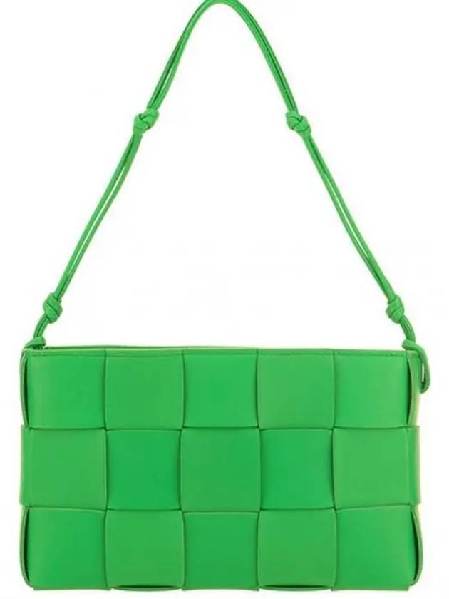 Bottega Veneta Cassette Strap Shoulder Bag Parakeet
