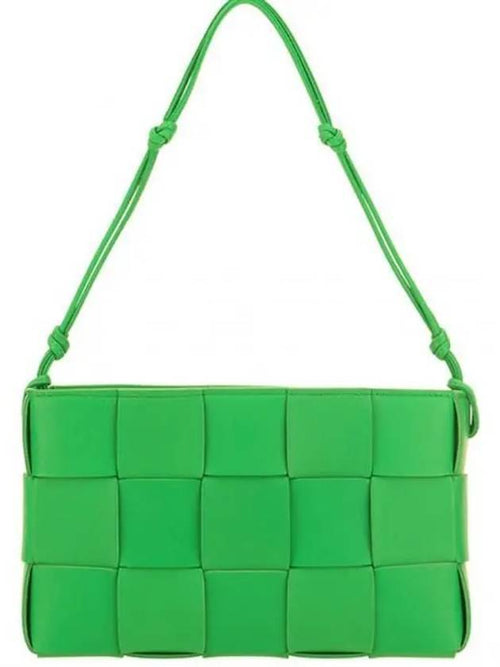 Bottega Veneta Cassette Strap Shoulder Bag Parakeet