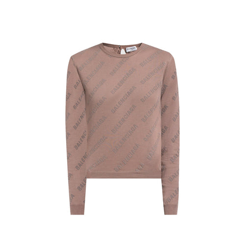 Balenciaga Knitted Pullover Women