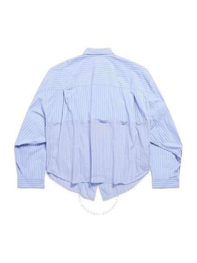 Balenciaga Balenciaga Ladies Cut Up Shirt Oversized Cotton Shirt, Brand Size 36 (US Size 2)
