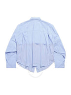 Balenciaga Balenciaga Ladies Cut Up Shirt Oversized Cotton Shirt, Brand Size 36 (US Size 2)