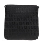 Fendi Baguette  Canvas Shoulder Bag ()