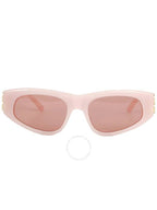 Balenciaga Eyewear BB0095S 003 Dynasty D Frame Sunglasses Pink