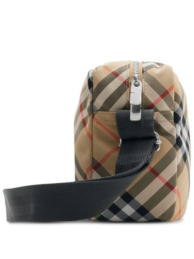 Burberry Vintage Check Messenger Bag Beige