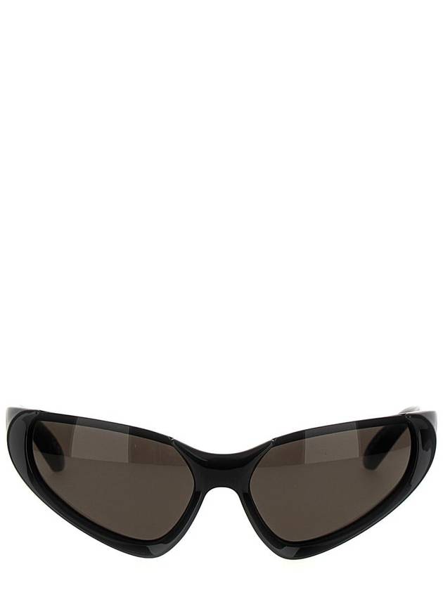 Balenciaga Xpander Rectangle Sunglasses Black