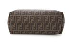 Fendi Brown Canvas Monogram Zucca Print Tote