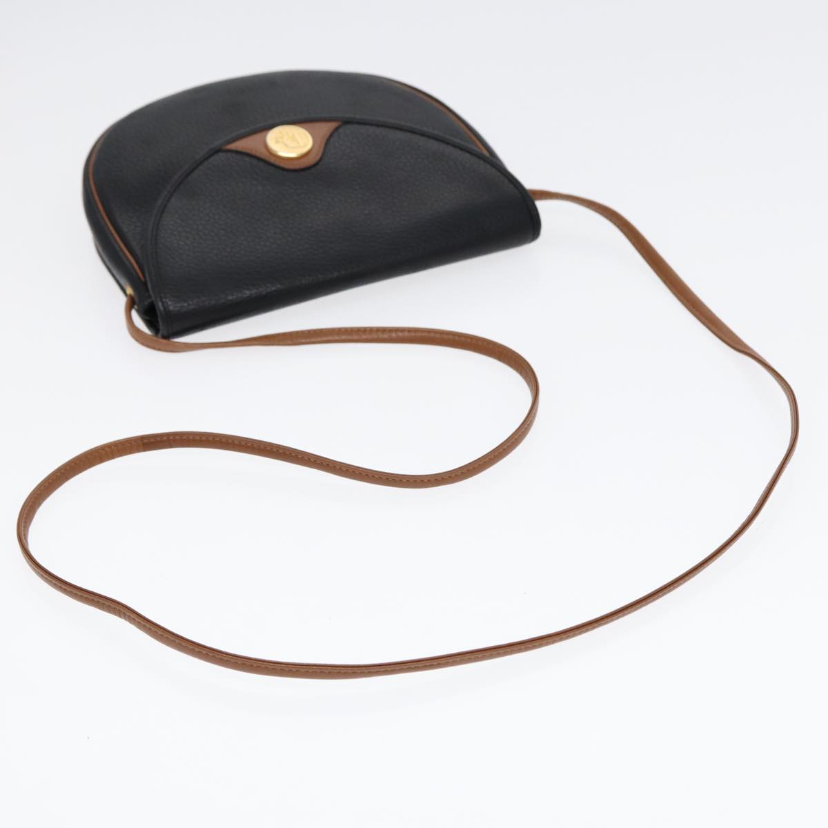 Dior Cd  Leather Shoulder Bag (Pre-Owned)
