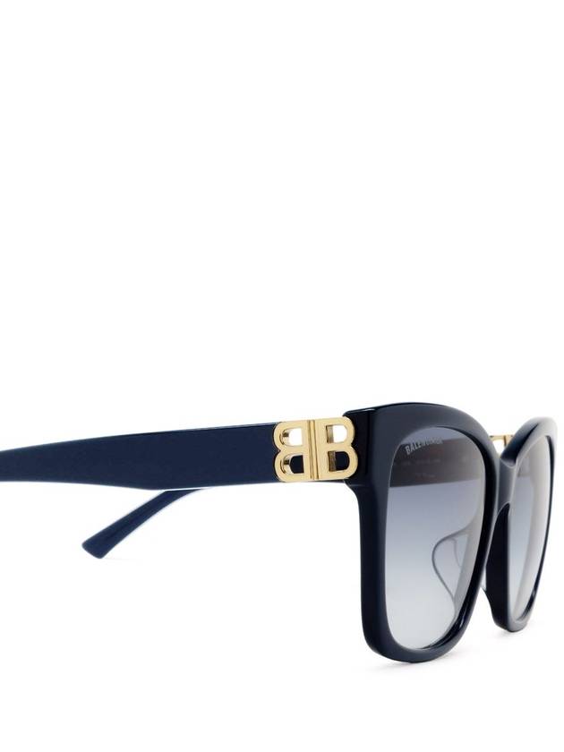 Balenciaga BB Temple Cat Eyes Sunglasses Blue
