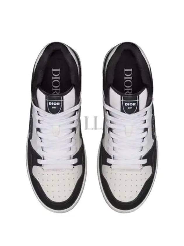 B57 High Top Sneakers Black White Dior