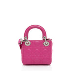 Dior Lambskin Lady Dior Mini Tote