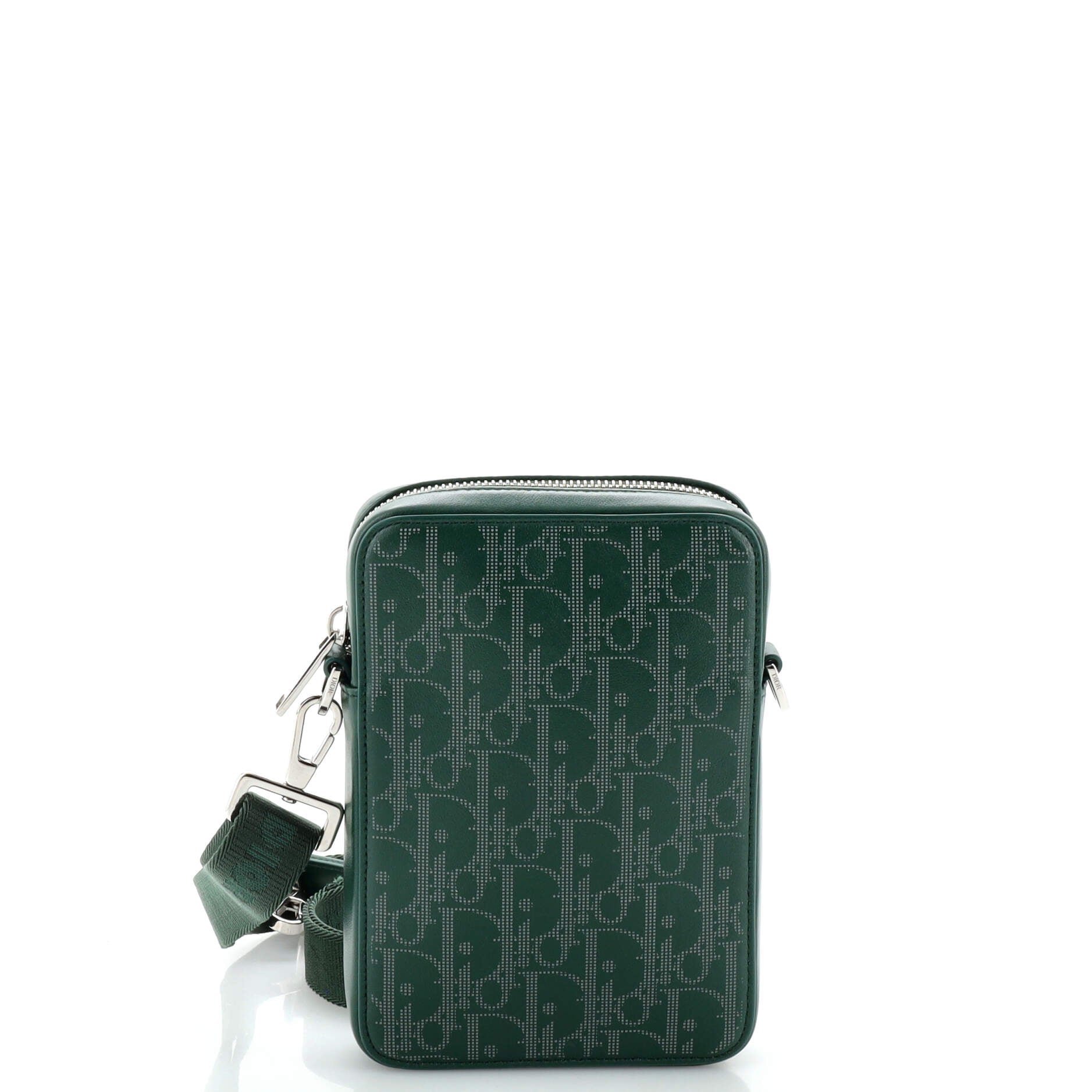 Dior World Tour Zip Messenger Pouch Oblique Galaxy Leather