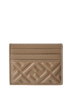 FENDI Baguette Leather Card Holder