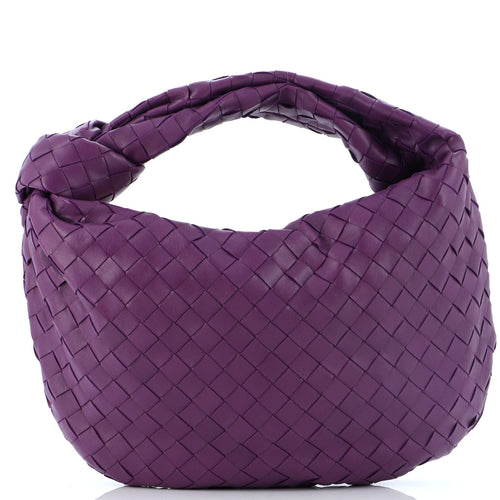 Bottega Veneta Jodie Hobo Intrecciato Nappa Teen