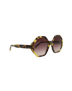 Chloe Willow CE750 Sunglasses in Yellow Acetate