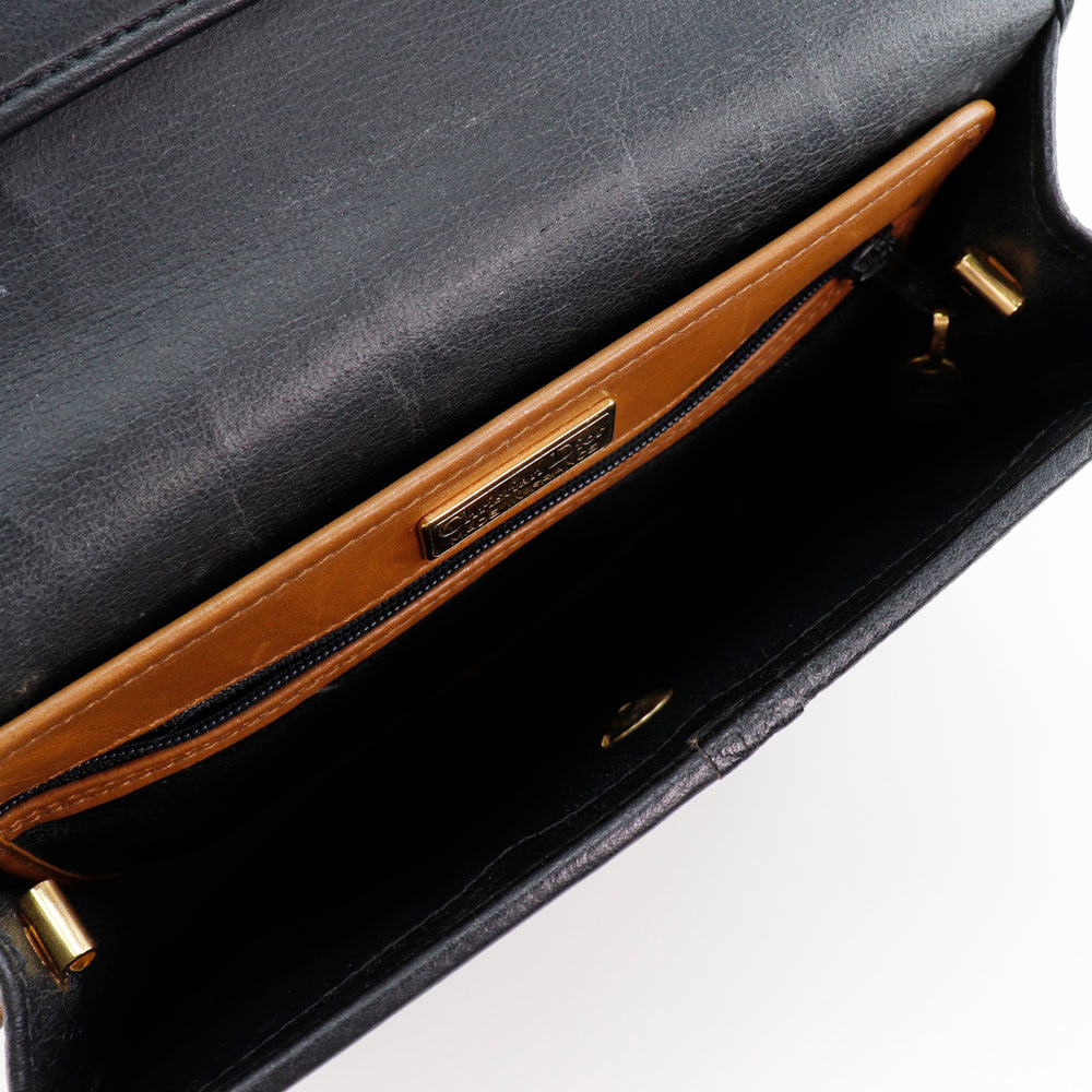 Dior Cd  Leather Shoulder Bag (Pre-Owned)