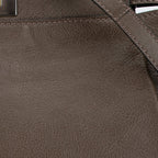 Fendi Peekaboo Leather Handbag Brown
