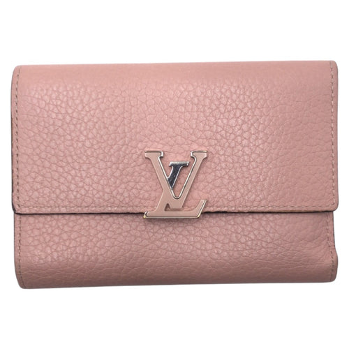 Louis Vuitton Portefeuille Capucines Leather Wallet