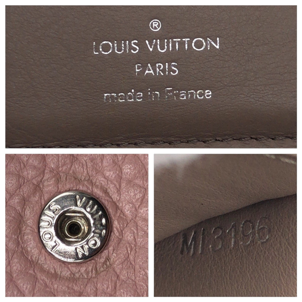 Louis Vuitton Portefeuille Capucines Leather Wallet