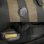 FENDI Boston Duffel bag leather black