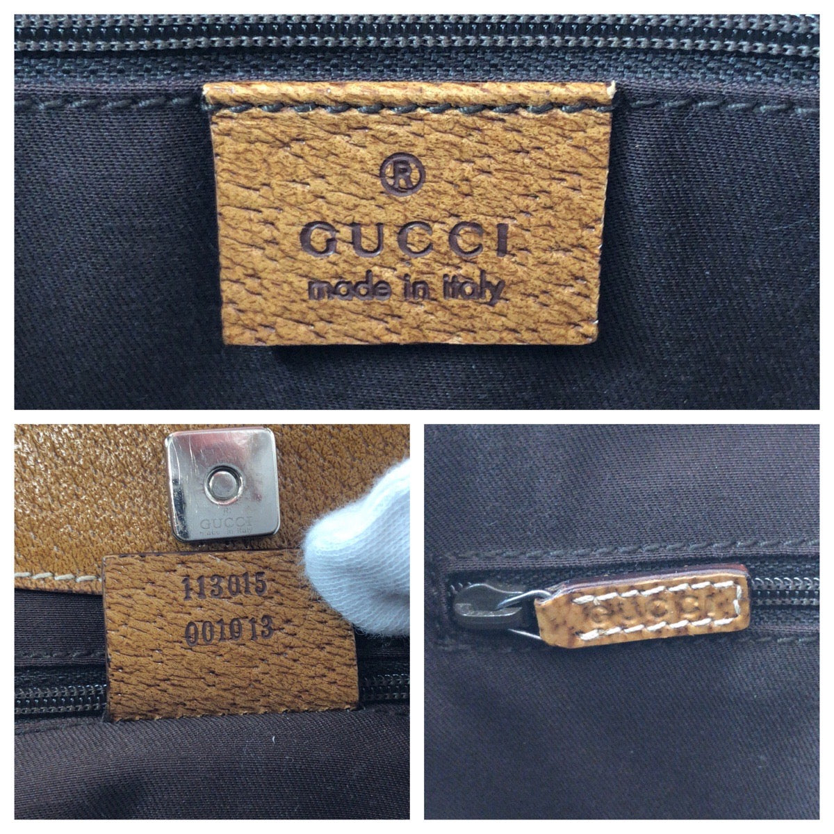 Gucci GG Canvas Tote Bag 113015