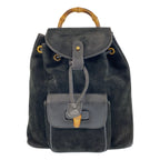 Gucci Suede Bamboo Backpack 00317050030