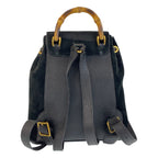 Gucci Suede Bamboo Backpack 00317050030