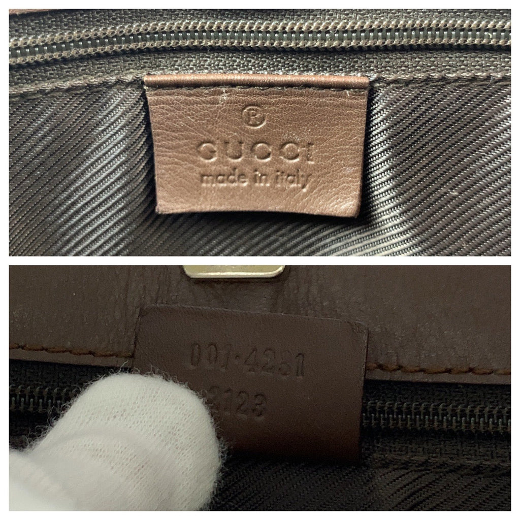 Gucci GG Canvas Shoulder Bag 001 4231