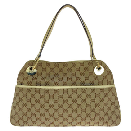 Gucci GG Canvas/Leather 2way Tote Bag 121023