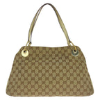 Gucci GG Canvas/Leather 2way Tote Bag 121023