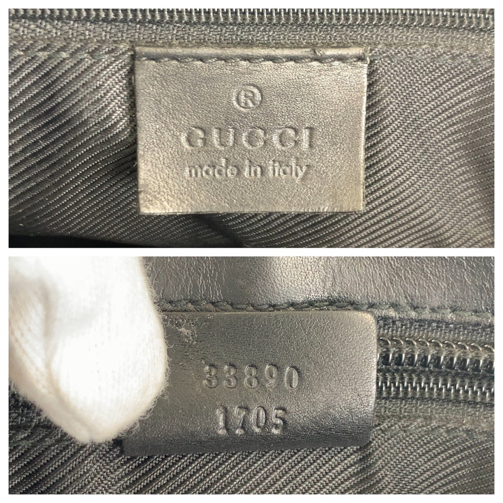 Gucci GG Canvas/Leather 2way Tote Bag 33890