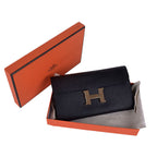 Hermes Wallet H6023 Wallet Black